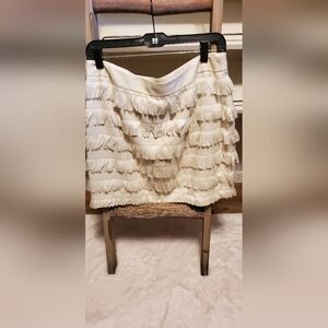 The Limited Mini ruffled skirt